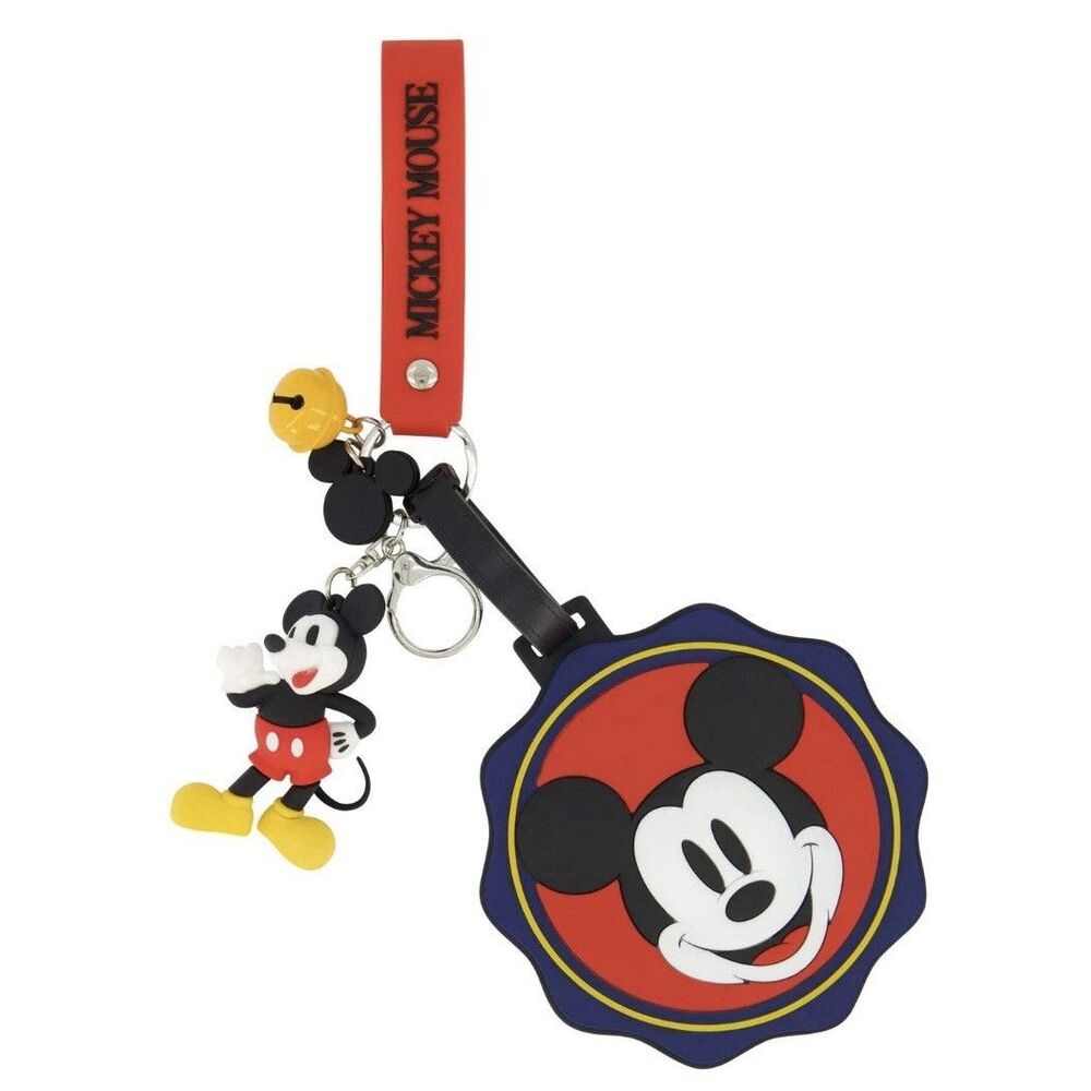 Disney Mickey Mouse Luggage Tag & Lanyard Set